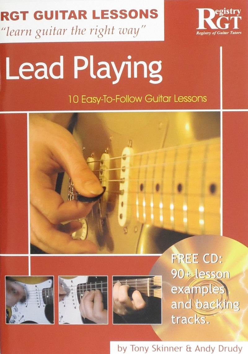 RGT, Guitar Lessons, Lead Playing, (Book & CD) Mel Bay Publications, Inc. Music Books for sale canada