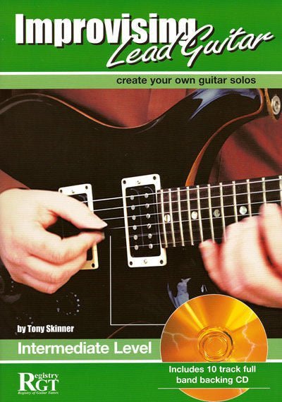RGT, Improvising Lead Guitar, Intermediate Level Default Mel Bay Publications, Inc. Music Books for sale canada