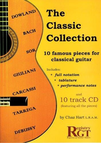 RGT, The Classic Collection 10 Famous Pieces for Classical Guitar Mel Bay Publications, Inc. Music Books for sale canada