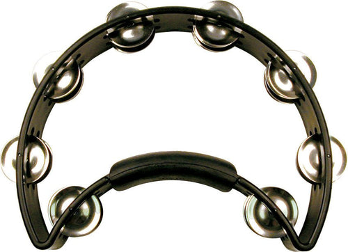 Rhythm Tech RT1010 Black with Nickel Jingles Tambourine Black Rhythm Tech Accessories for sale canada