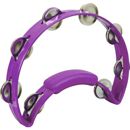 Rhythm Tech RT1280 Purple with Nickel Jingles Solo Tambourine Rhythm Tech Accessories for sale canada