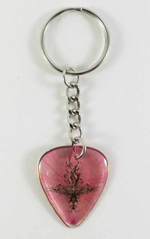 Rick Rock Guitar Pick, Key Chain Pink Zoogee World Inc. Guitar Accessories for sale canada