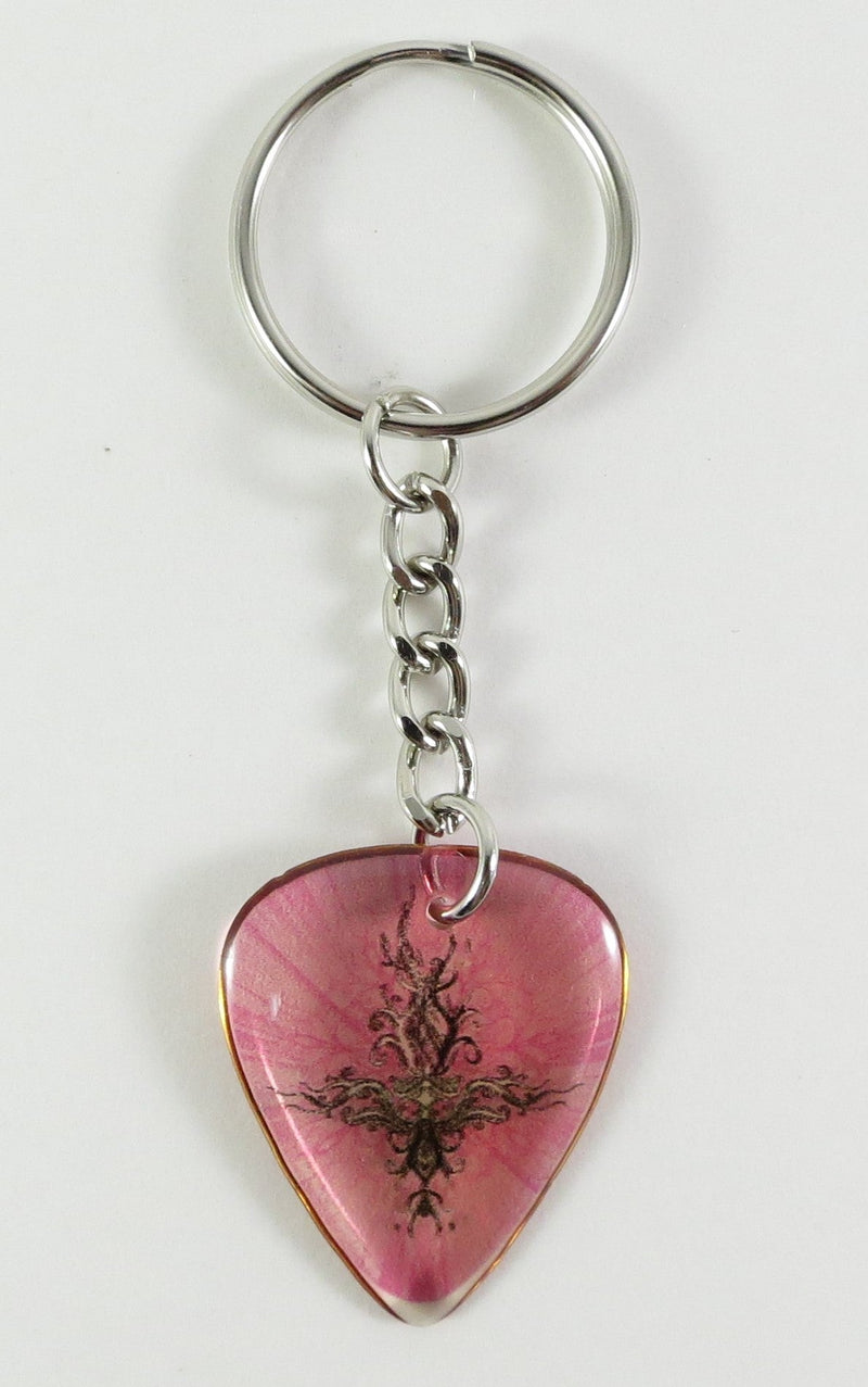 Rick Rock Guitar Pick, Key Chain Pink Zoogee World Inc. Guitar Accessories for sale canada