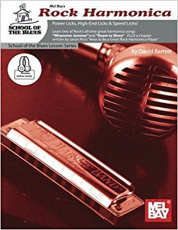Rock Harmonica (Book + Online Audio) Mel Bay Publications, Inc. Music Books for sale canada
