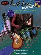 Rock Lead Techniques Techniques, for Guitar (Book & CD) Default Hal Leonard Corporation Music Books for sale canada