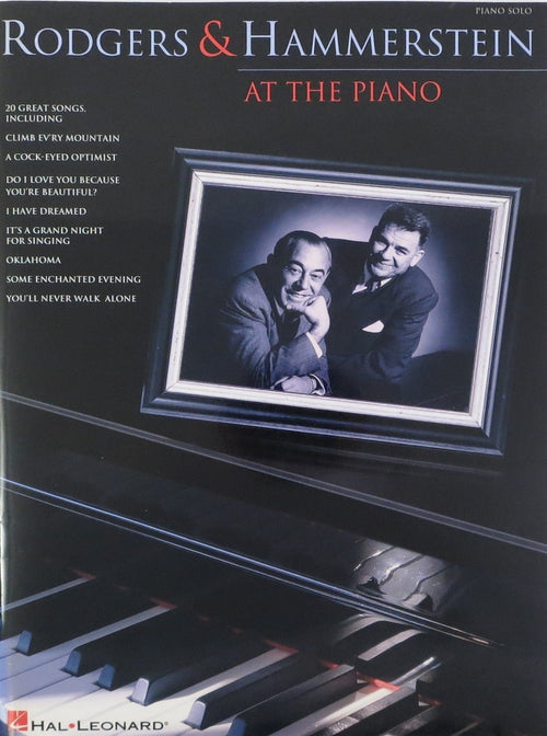 Rogers& Hammerstein At The Piano Piano Solo Hal Leonard Corporation Music Books for sale canada