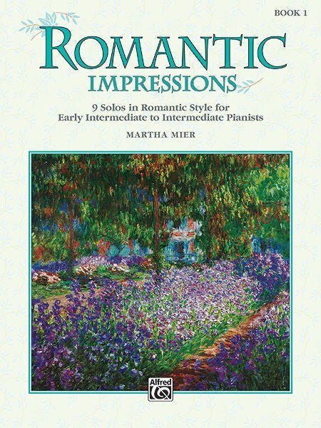 Romantic Impressions, Book 1 Default Alfred Music Publishing Music Books for sale canada,038081026787