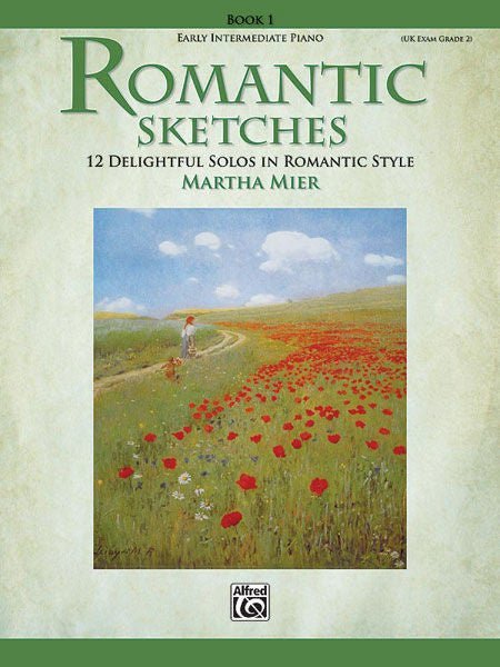 Romantic Sketches, Book 1 Alfred Music Publishing Music Books for sale canada