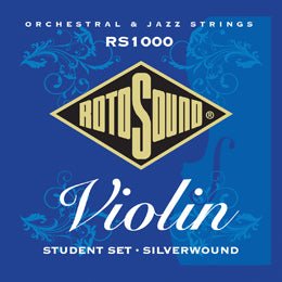 ROTOSOUND RS1000 Silverwound Violin Student Set 4/4 ROTOSOUND Accessories for sale canada