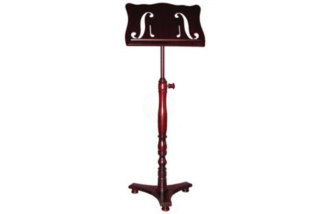 ROYAL PRO PIATTO WOODEN MUSIC STAND Satin Mahogany Benchworld Accessories for sale canada