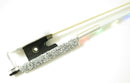 Rozanna's Violins Glow Bow Multi Color White Carbon Fiber Violin Bow Rozanna's Violins Violin for sale canada