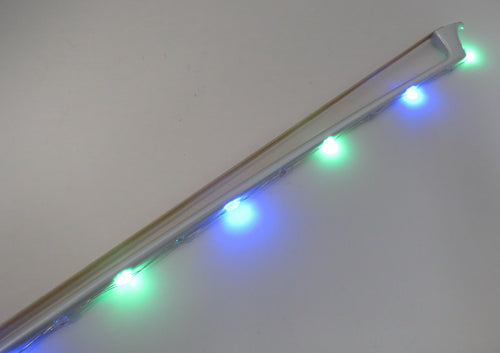 Rozanna's Violins Glow Bow Multi Color White Carbon Fiber Violin Bow Rozanna's Violins Violin for sale canada