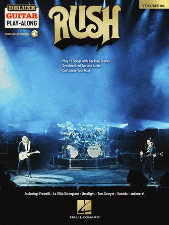 Rush Deluxe Guitar Play-Along Volume 26 Hal Leonard Corporation Music Books for sale canada