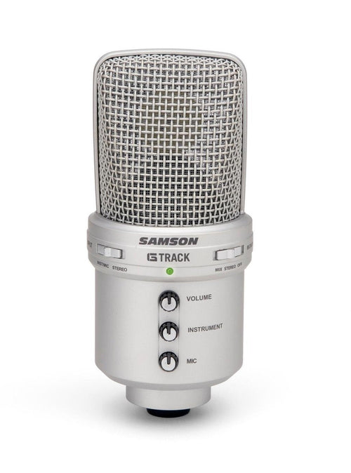 Samson G Track USB Studio Condenser Mic With Audio Interface Samson Microphone for sale canada
