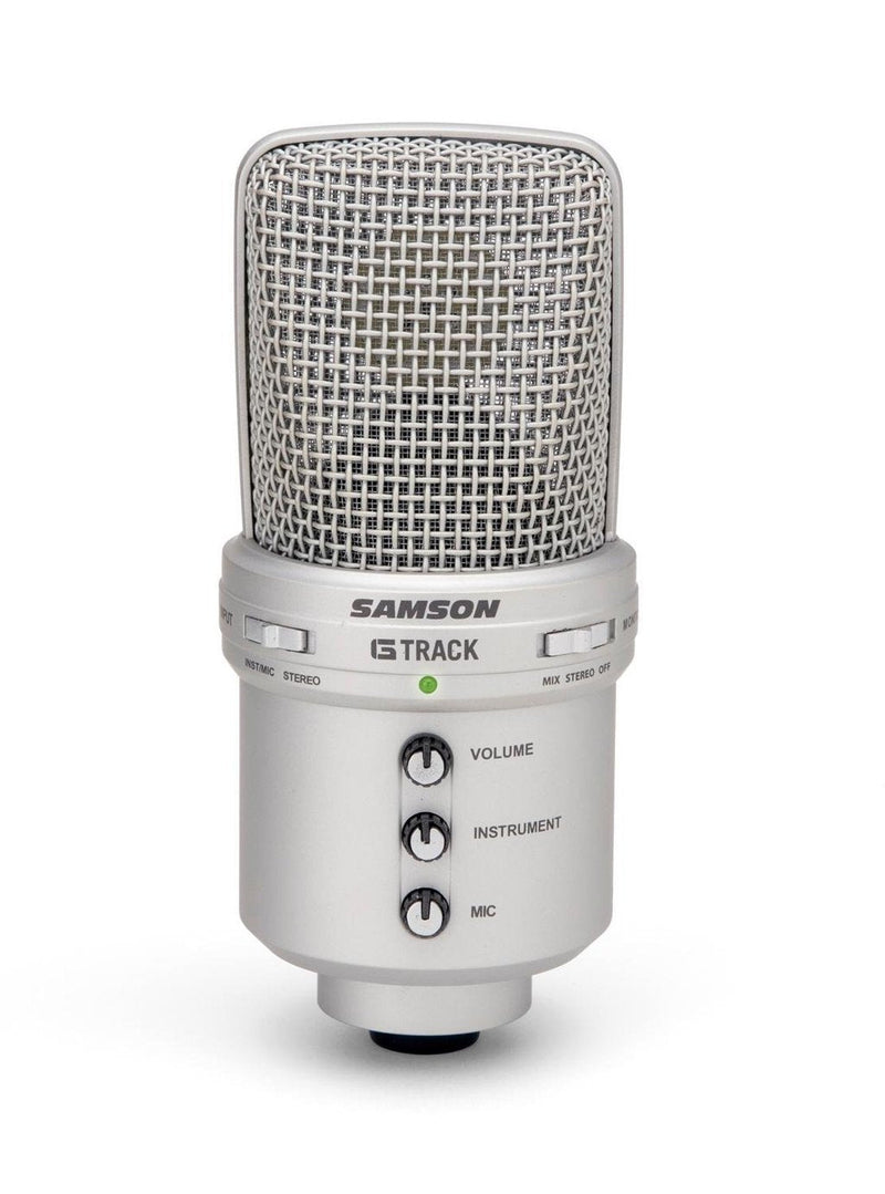 Samson G Track USB Studio Condenser Mic With Audio Interface Samson Microphone for sale canada