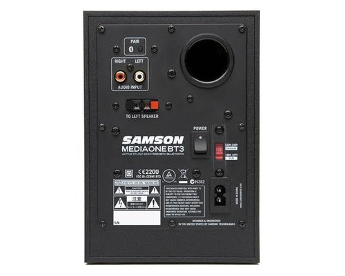 Samson MediaOne BT3 Active Studio Monitors With Bluetooth Samson Accessories for sale canada