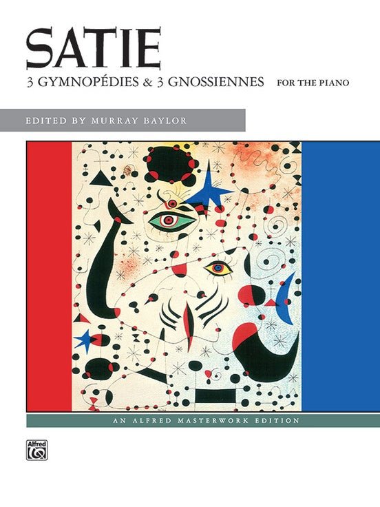 Satie: 3 Gymnopédies & 3 Gnossiennes For The Piano Alfred Music Publishing Music Books for sale canada