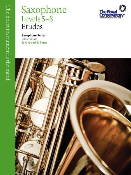 Saxophone Series, 2013 Edition Saxophone Etudes 5-8 Default Frederick Harris Music Music Books for sale canada
