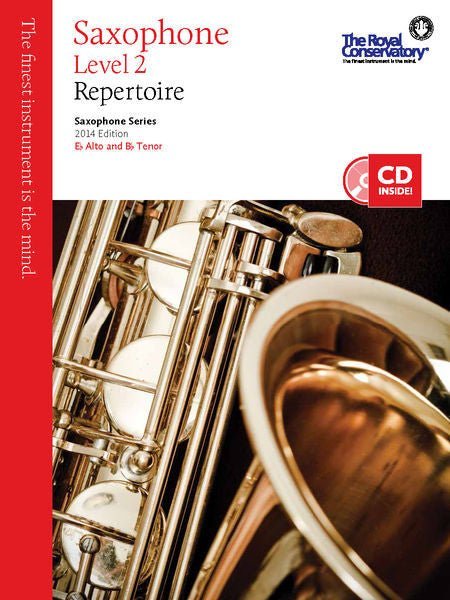 Saxophone Series, 2013 Edition Saxophone Repertoire 2 Default Frederick Harris Music Music Books for sale canada
