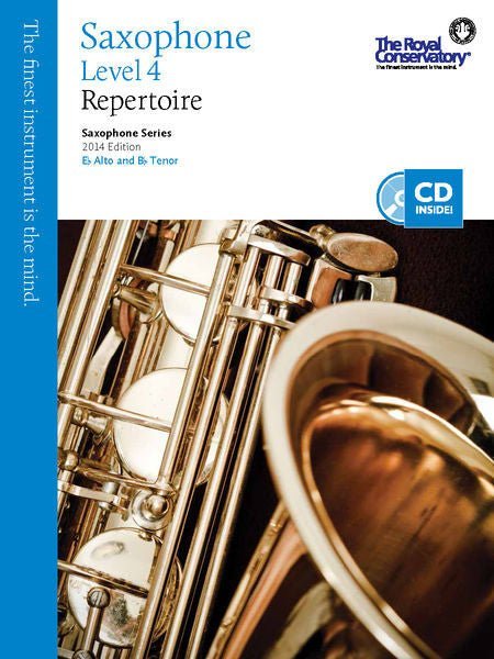 Saxophone Series, 2013 Edition Saxophone Repertoire 4 Default Frederick Harris Music Music Books for sale canada
