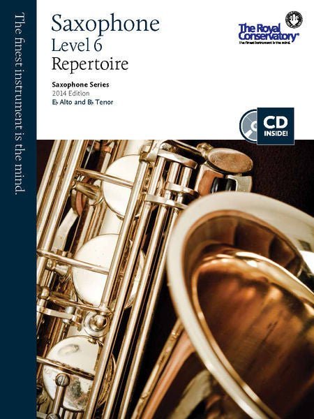 Saxophone Series, 2013 Edition Saxophone Repertoire 6 Default Frederick Harris Music Music Books for sale canada