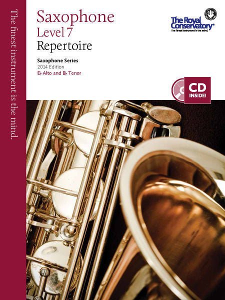 Saxophone Series, 2013 Edition Saxophone Repertoire 7 Default Frederick Harris Music Music Books for sale canada