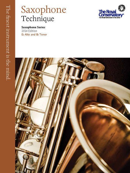 Saxophone Series, 2013 Edition Saxophone Technique Default Frederick Harris Music Music Books for sale canada