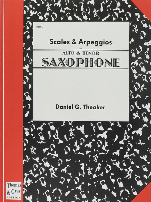 Scales & Arpeggios for Alto & Tenor SAXOPHONE Mayfair Music Music Books for sale canada