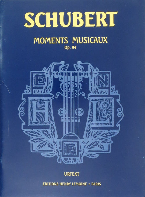 SCHUBERT, Moments Musicaux Opus 94 (Urtext) Editions Henry Lemoine Music Books for sale canada