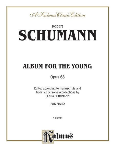 Schumann, Album for the Young, Op. 68 Default Alfred Music Publishing Music Books for sale canada