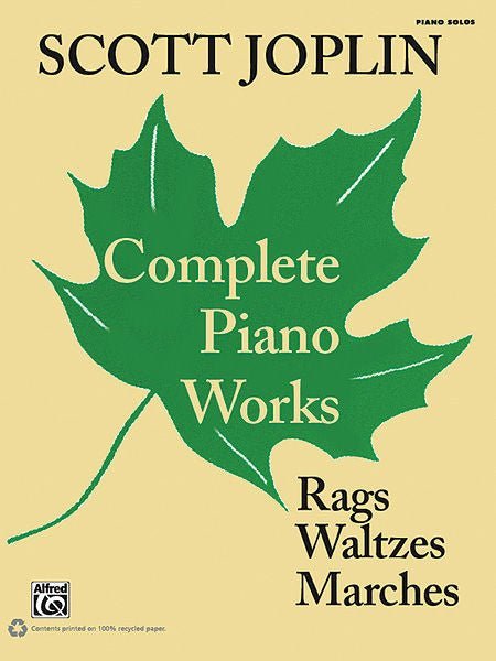 Scott Joplin: Complete Piano Works Rags, Waltzes, Marches Alfred Music Publishing Music Books for sale canada