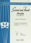 Second and Fourth Position, String Builder CPP Belwin,Inc Music Books for sale canada