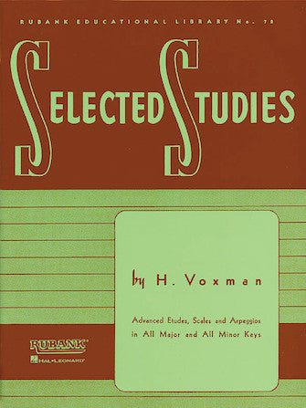 SELECTED STUDIES for Saxophone Hal Leonard Corporation Music Books for sale canada