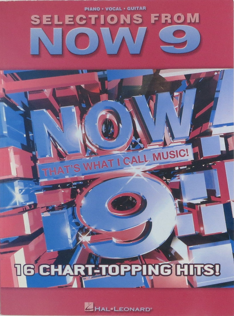 Selections from Now 9 Hal Leonard Corporation Music Books for sale canada