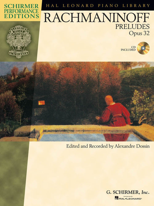 Serge Rachmaninoff, Preludes, Op. 32 Piano With a CD of Performances Default Hal Leonard Corporation Music Books for sale canada