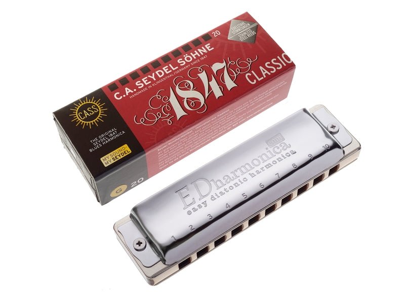 Seydel 1847 CLASSIC EDharmonica, Easy Diatonic Harmonica G - (Delivery 2-6 weeks) Seydel Harmonica for sale canada