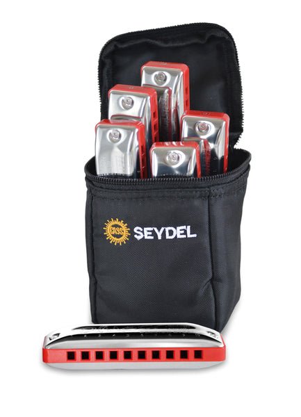 Seydel Blues SESSION STEEL Special Summer Edition Diatonic Harmonica 6-Pack Set 2022 Cherry Red Seydel Harmonica for sale canada