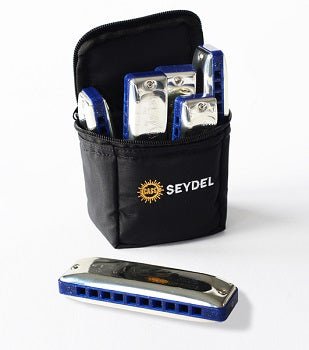 Seydel Blues SESSION STEEL Special Summer Edition Diatonic Harmonica 6-Pack Set 2021 Magic Blue Seydel Harmonica for sale canada