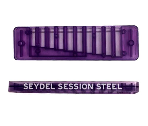 Seydel Comb Plastic Blues Session Steel Translucent purple Seydel Harmonica Accessories for sale canada