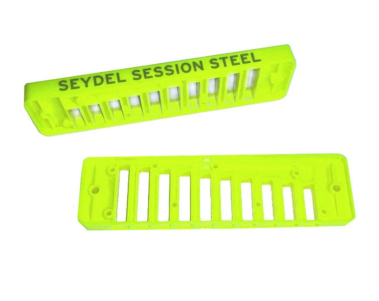 Seydel Comb Plastic Blues Session Steel Luminous yellow Seydel Harmonica Accessories for sale canada