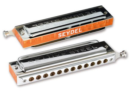 Seydel DE LUXE STEEL Chromatic Harmonica Orchestra Tuning Seydel Harmonica for sale canada