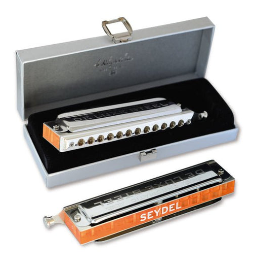 Seydel DE LUXE STEEL Chromatic Harmonica Solo Tuning Solo Seydel Harmonica for sale canada