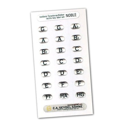 Seydel Key sticker set 1847 NOBLE (G-HA) Seydel Harmonica Accessories for sale canada