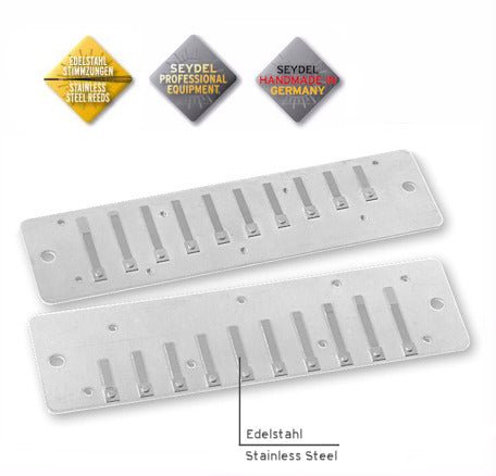 Seydel Reedplate Set for ORCHESTRA S - SESSION STEEL LC Seydel Harmonica Accessories for sale canada