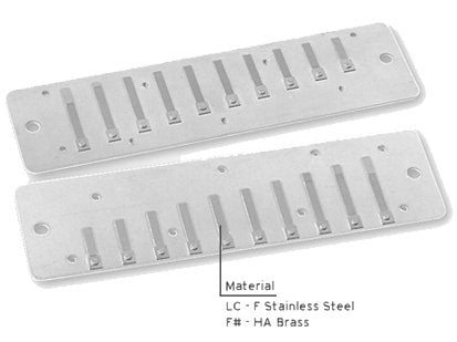Seydel Reedplate Set for SESSION STEEL and SESSION Standard LC Seydel Harmonica Accessories for sale canada