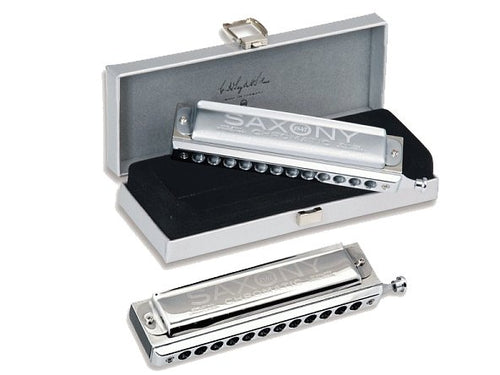 Seydel SAXONY Chromatic Solo Tuning Chromatic Harmonica (Shiny Cover) Key of C Seydel Harmonica for sale canada