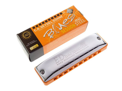 Seydel SESSION STEEL EDharmonica Diatonic Harmonica G Seydel Harmonica for sale canada