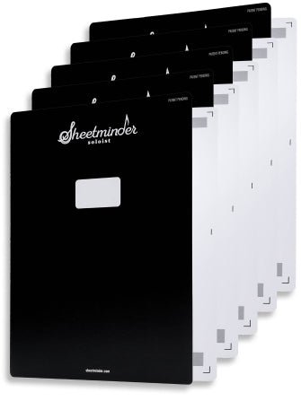 SHEETMINDER SOLOIST 5-PACK Hal Leonard Corporation Music Books for sale canada