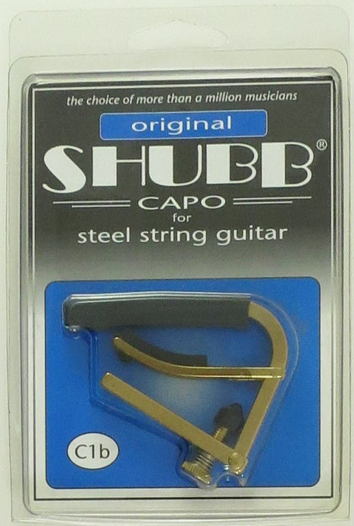 Shubb Capo for Steel String Guitar Bronze C1B Shubb Guitar Accessories for sale canada