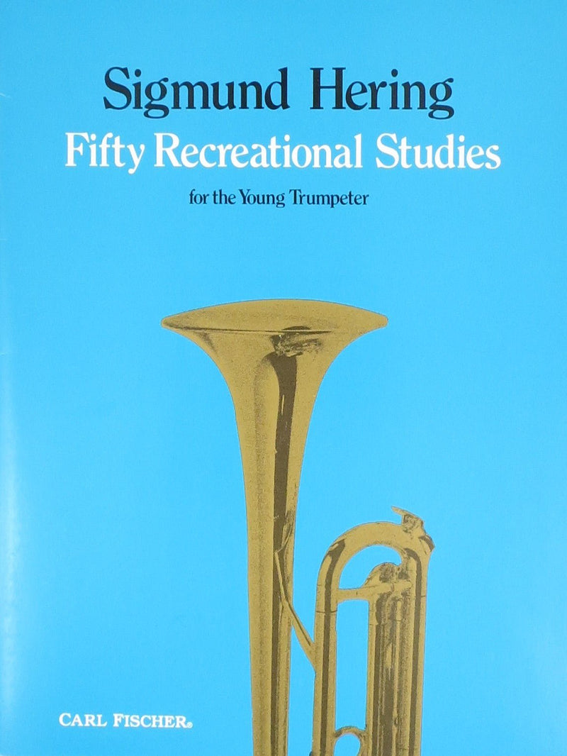 Sigmund Hering Fifty Recreational Studies Carl Fischer Music Publisher Music Books for sale canada